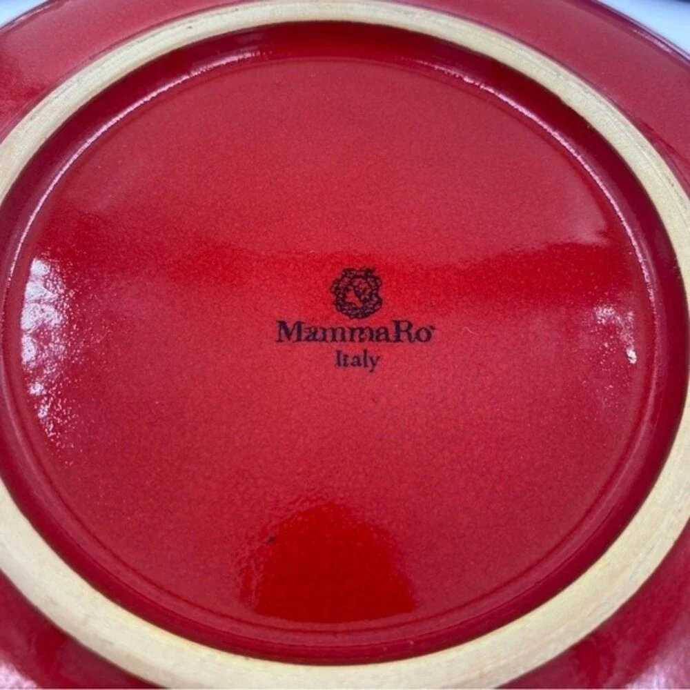 Mamma‎ Ro Classic Terracotta Saucers Crafted in Italy - Three